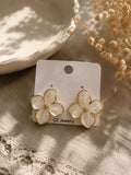 Ivory Bloom Earrings