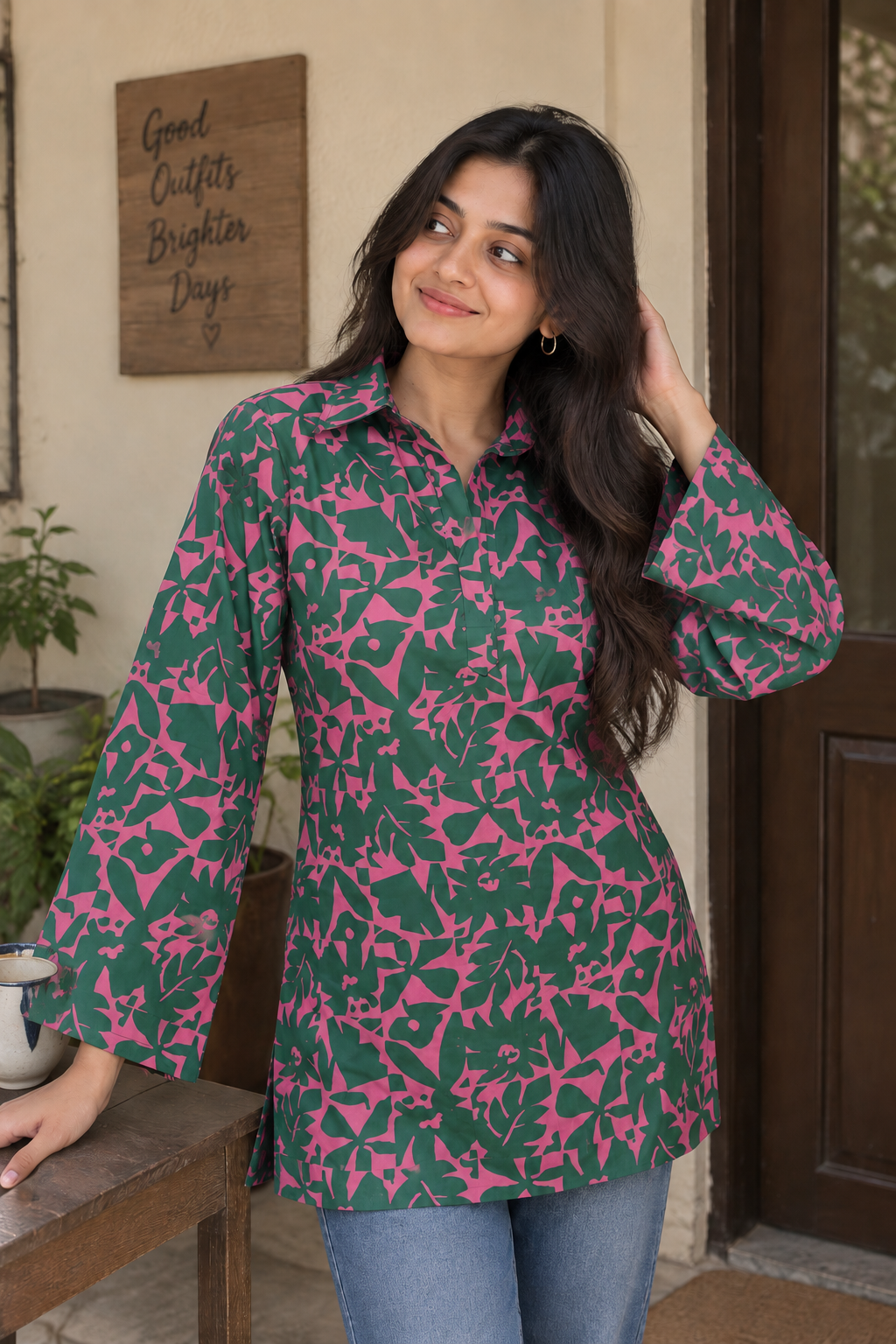Classic Collar Kurta