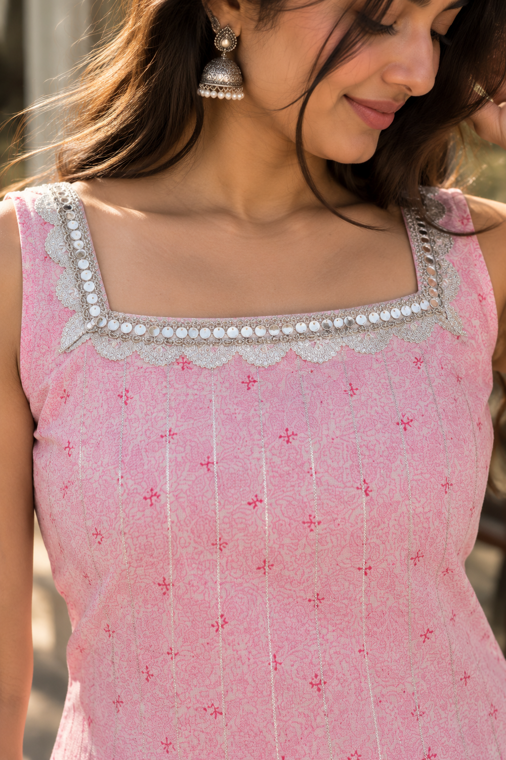 Pink Pearl Kurta