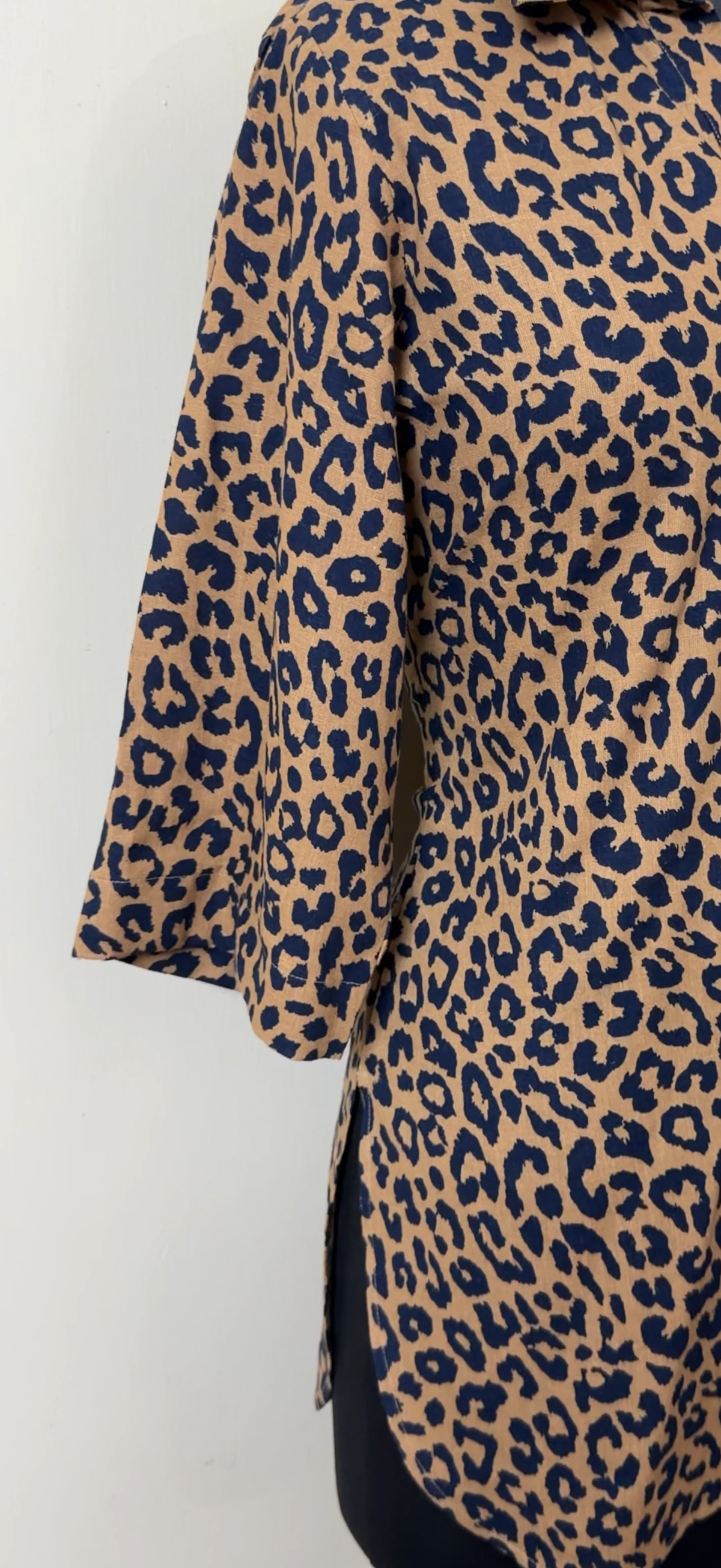 Leopard Cotton Kurta